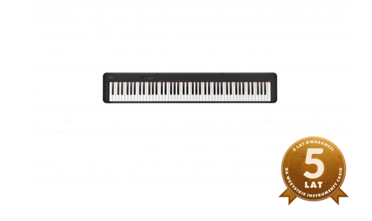 CASIO CDP-S100 BK czarne + naklejki na klawisze 0 CASIO CDP-S100 BK czarne + naklejki na klawisze 0