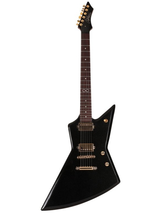 Chapman CH-GFC-BK Ghost Fret Classic Manhattan Black