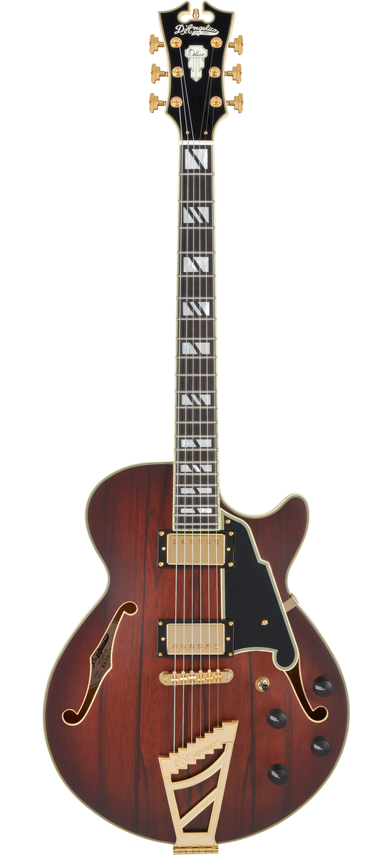 D’Angelico Deluxe SS Brown Burst - gitara elektryczna