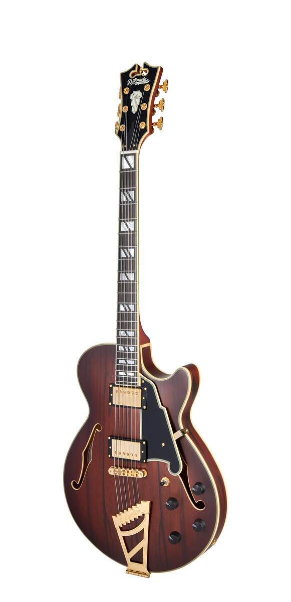 D’Angelico Deluxe SS Brown Burst - gitara elektryczna0