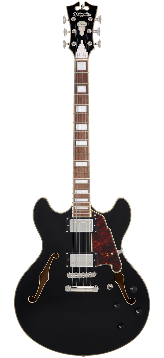 D'Angelico Premier DC Solid Black - gitara elektryczna