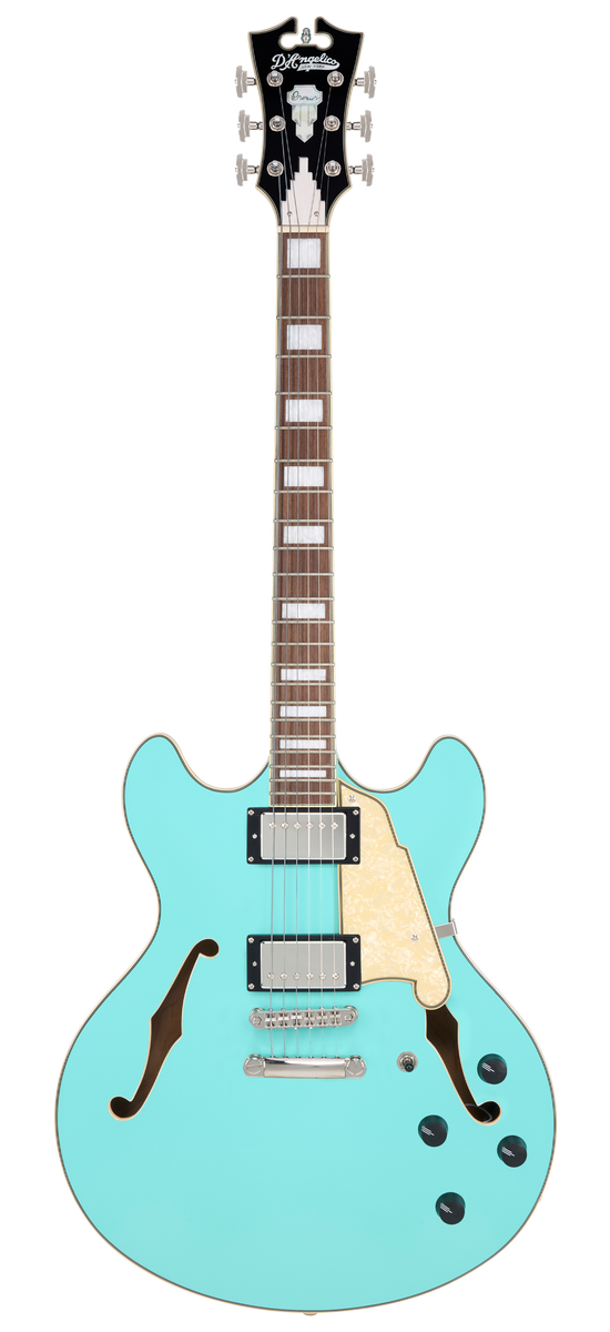 D'Angelico Premier DC Surf Green - gitara elektryczna
