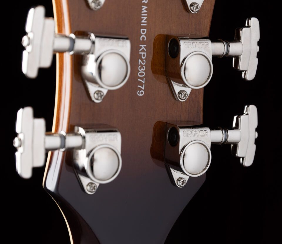 D'Angelico Premier Mini DC Black Flake gitara elektryczna4 D'Angelico Premier Mini DC Black Flake gitara elektryczna4