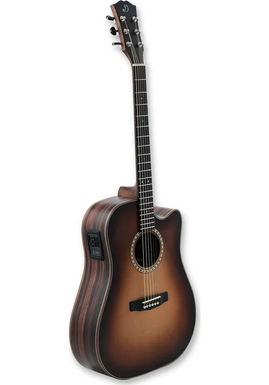 Dowina Bordeaux DCE-LB-DS Gitara elektroakustyczna0