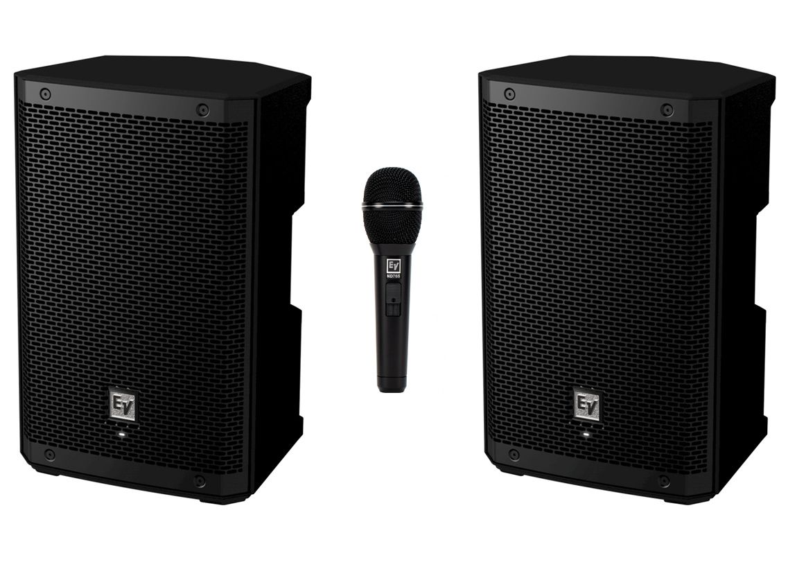 Electro-Voice 2x ZLX-8P-G2 - zestaw z mikrofonem ND76S GRATIS! Electro-Voice 2x ZLX-8P-G2 - zestaw z mikrofonem ND76S GRATIS!