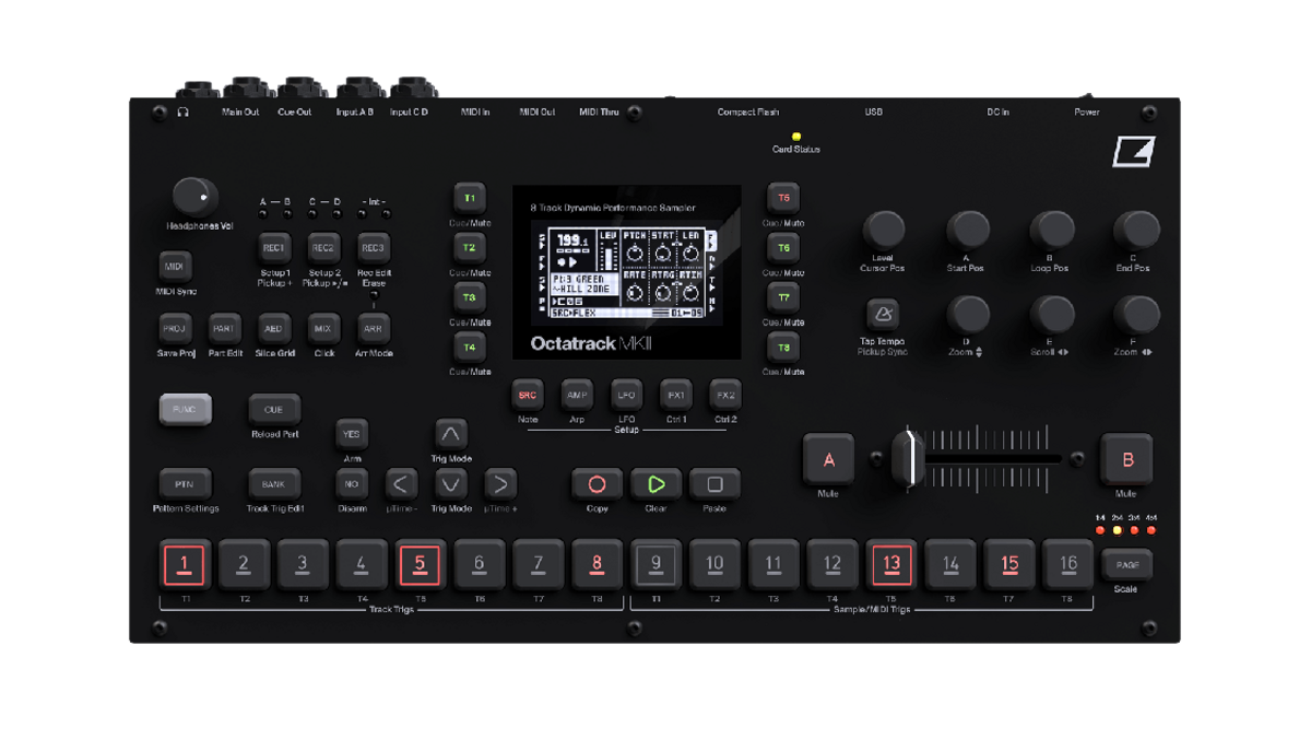 Elektron Octatrack MKII black Elektron Octatrack MKII black