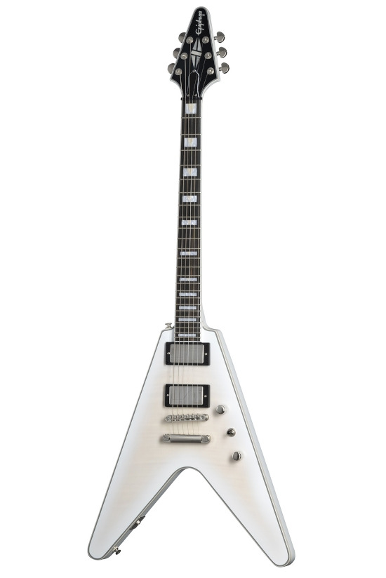 Epiphone Flying V Prophecy Aged White Tiger