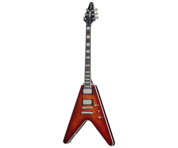 Epiphone Flying V Prophecy (Incl. Premium Gig Bag) Aged Bengal Tiger Burst