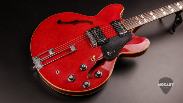 Epiphone Riviera 1971 MIJ Matsumoku Cherry Red Vintage Semi-Hollow0