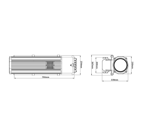 FOS Led Follow Spot 350 - reflektor profilowy3 FOS Led Follow Spot 350 - reflektor profilowy3