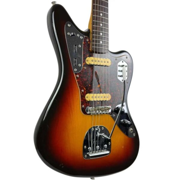 Fender Japan 66’ Reissue Jaguar 1999-2002 - Sunburst0