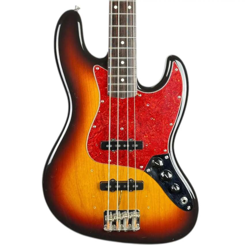 Fender Japan JB62-76 62' Reissue Jazz Bass 1992-1993 - Sunburst - Vibe