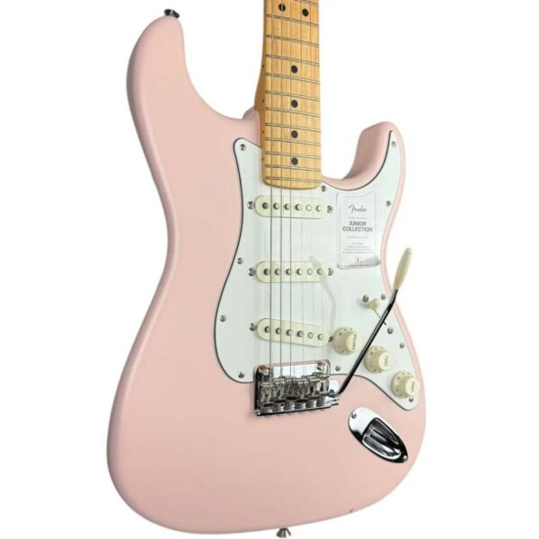 Fender Japan Junior Collection Stratocaster 2023 - Shell Pink0