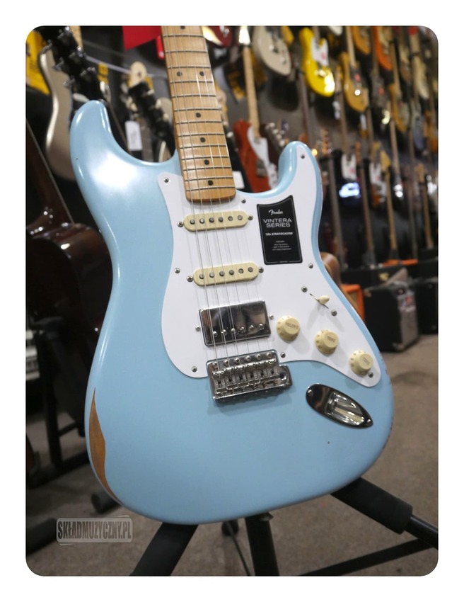 Fender LTD Vintera Road Worn 50s Stratocaster HSS SBL | Gitara elektryczna0 Fender LTD Vintera Road Worn 50s Stratocaster HSS SBL | Gitara elektryczna0