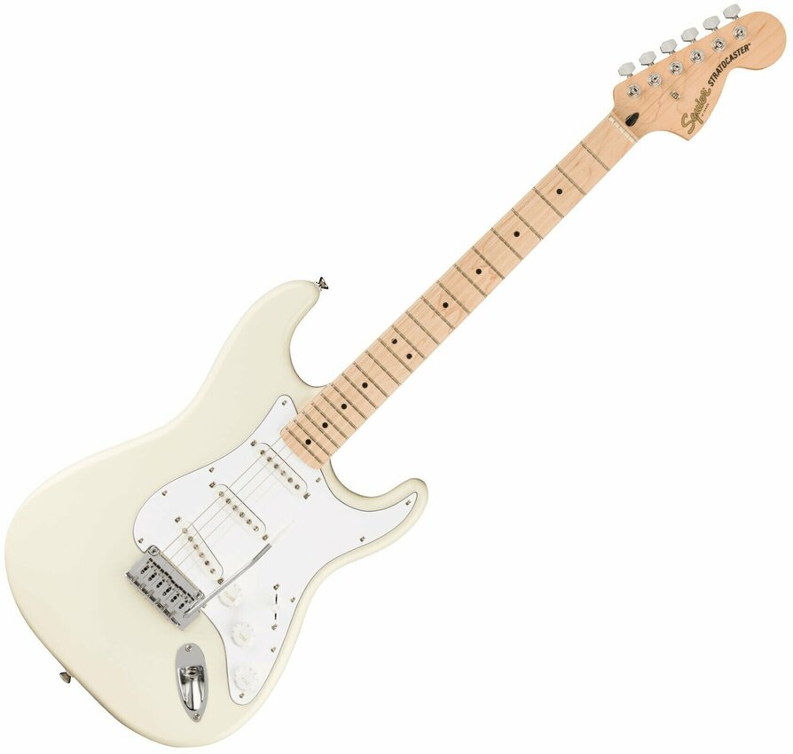 Fender Squier Affinity Series Stratocaster MN WPG Olympic White Fender Squier Affinity Series Stratocaster MN WPG Olympic White