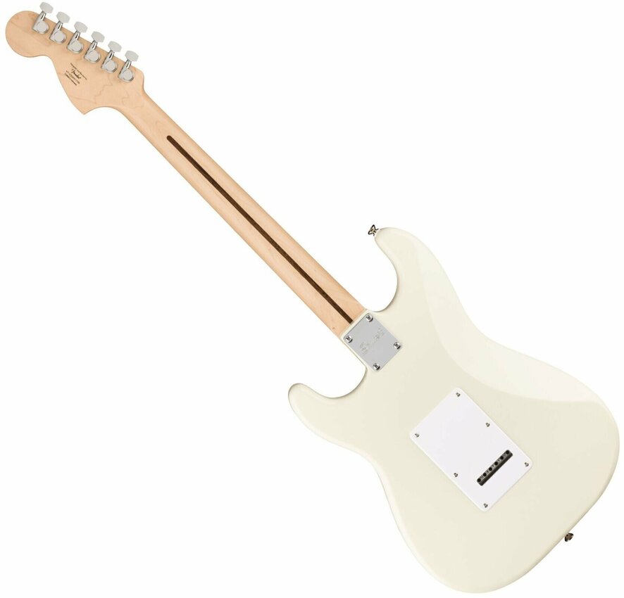 Fender Squier Affinity Series Stratocaster MN WPG Olympic White0 Fender Squier Affinity Series Stratocaster MN WPG Olympic White0