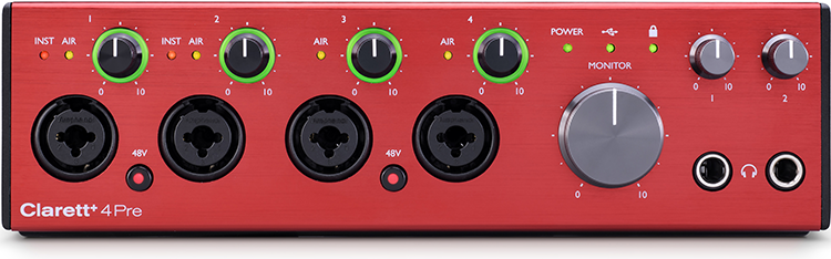 Focusrite Clarett+ 4Pre1 Focusrite Clarett+ 4Pre1