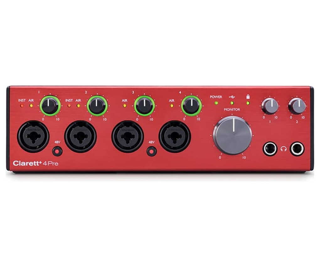 Focusrite Clarett+ 4Pre Focusrite Clarett+ 4Pre