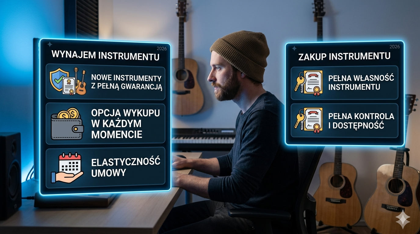Wynajem vs zakup instrumentu muzycznego