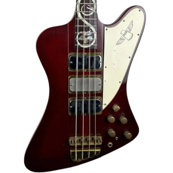Gibson Thunderbird II Bass 1964 – Alembic Custom 1976 – Tree of Life – Ember Red