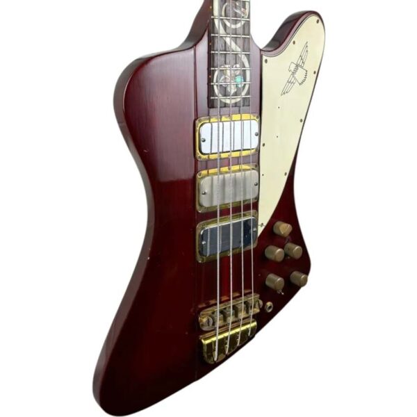 Gibson Thunderbird II Bass 1964 – Alembic Custom 1976 – Tree of Life – Ember Red0