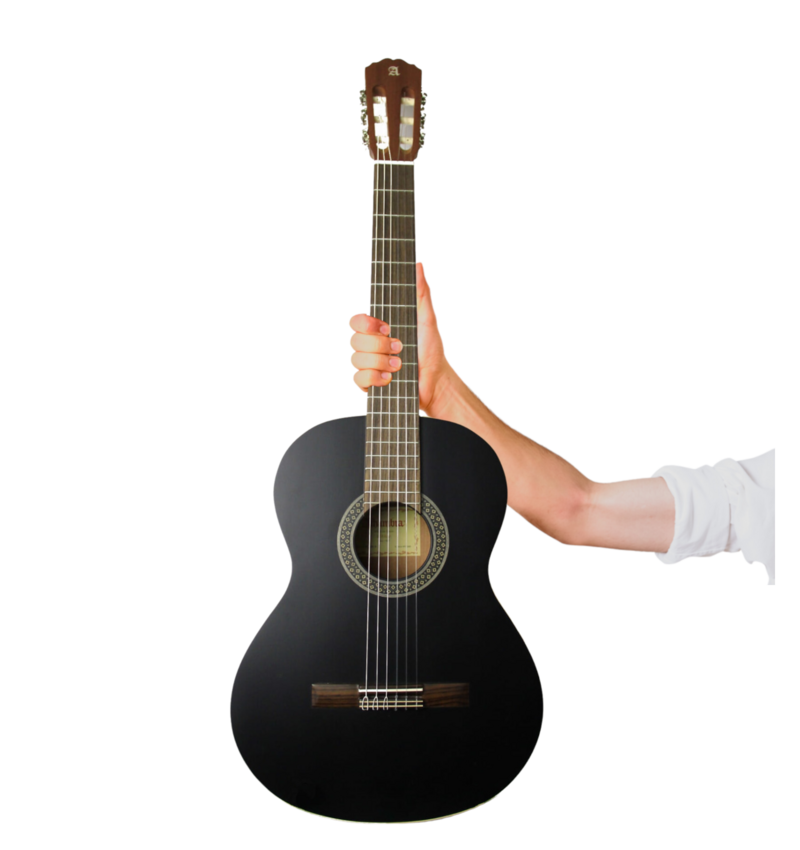 Gitara Klasyczna Alhambra 1C Black Satin - CZARNA Gitara Klasyczna Alhambra 1C Black Satin - CZARNA