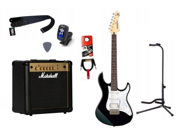 Gitara elektryczna + wzmacniacz 15W - zestaw 1511