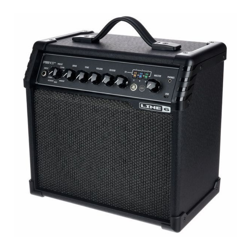 Gitara elektryczna + wzmacniacz 20W - zestaw 14703 Gitara elektryczna + wzmacniacz 20W - zestaw 14703