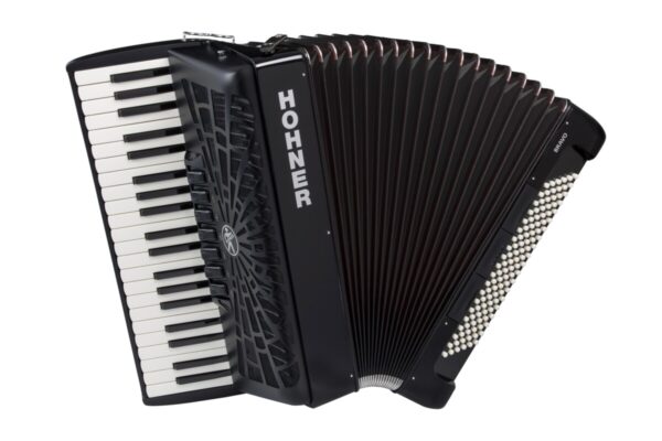 Hohner Bravo III 120 CZARNY - akordeon klawiszowy