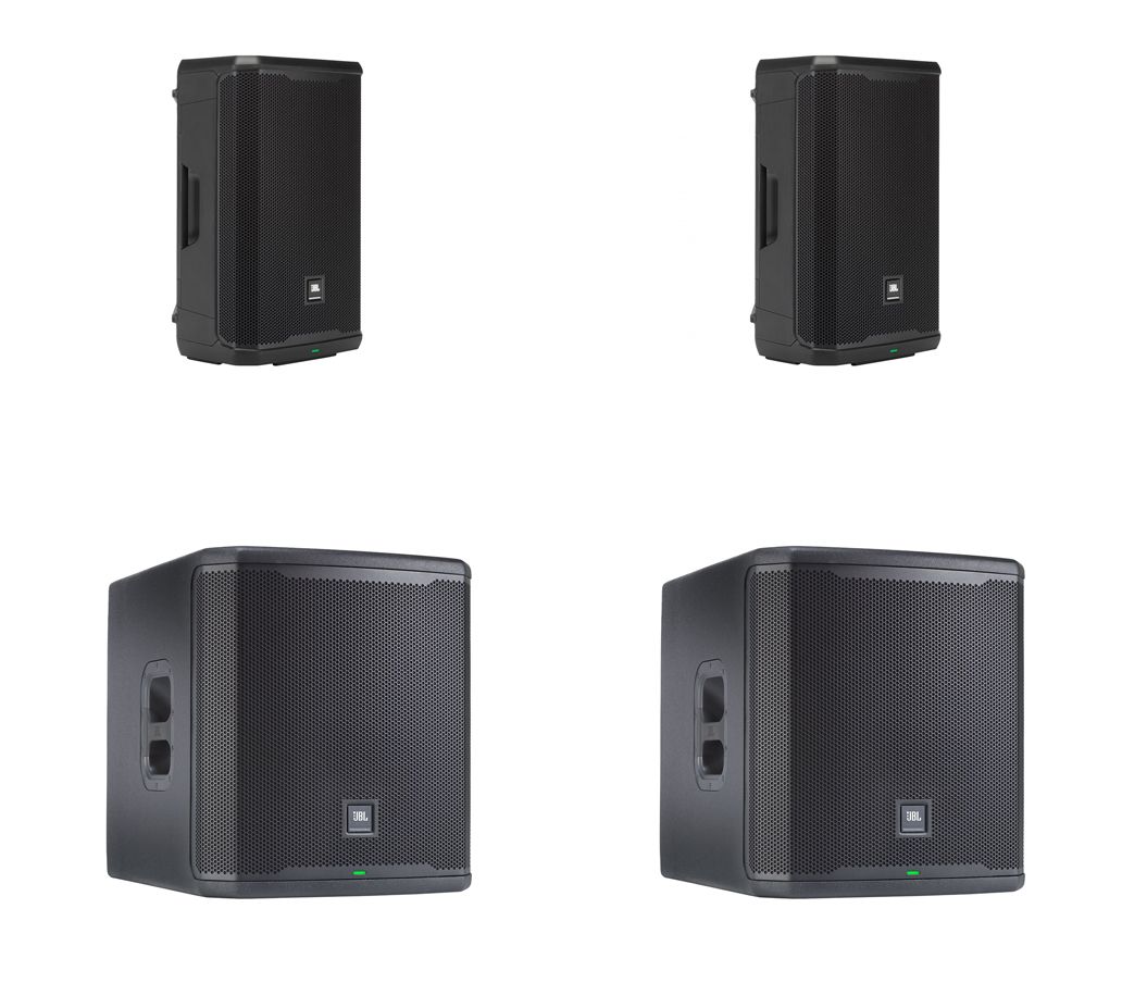 JBL 2x PRX 912 + 2x PRX 915 XLF - zestaw nagłośnieniowy JBL 2x PRX 912 + 2x PRX 915 XLF - zestaw nagłośnieniowy