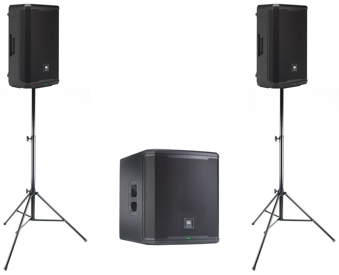 JBL 2x PRX 912 + PRX 915 XLF - zestaw nagłośnieniowy JBL 2x PRX 912 + PRX 915 XLF - zestaw nagłośnieniowy