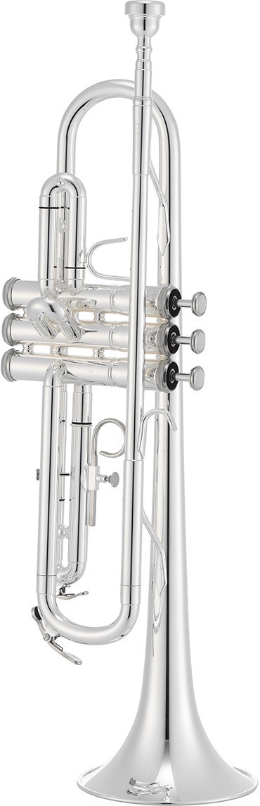 Jupiter JTR-500S Q Trąbka Bb (posrebrzana) z pokrowcem i ustnikiem0