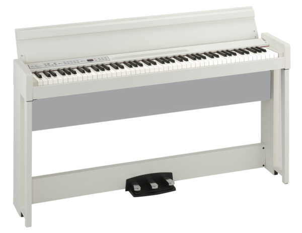 KORG C1 WH białe + ŁAWKA0