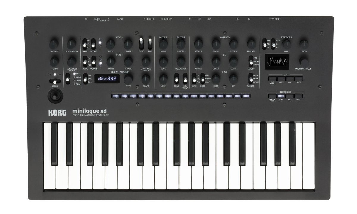 KORG MINILOGUE XD + SOFT 0 KORG MINILOGUE XD + SOFT 0