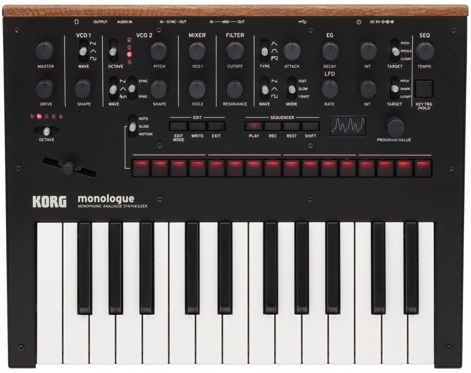 KORG MONOLOGUE BK - syntezator KORG MONOLOGUE BK - syntezator