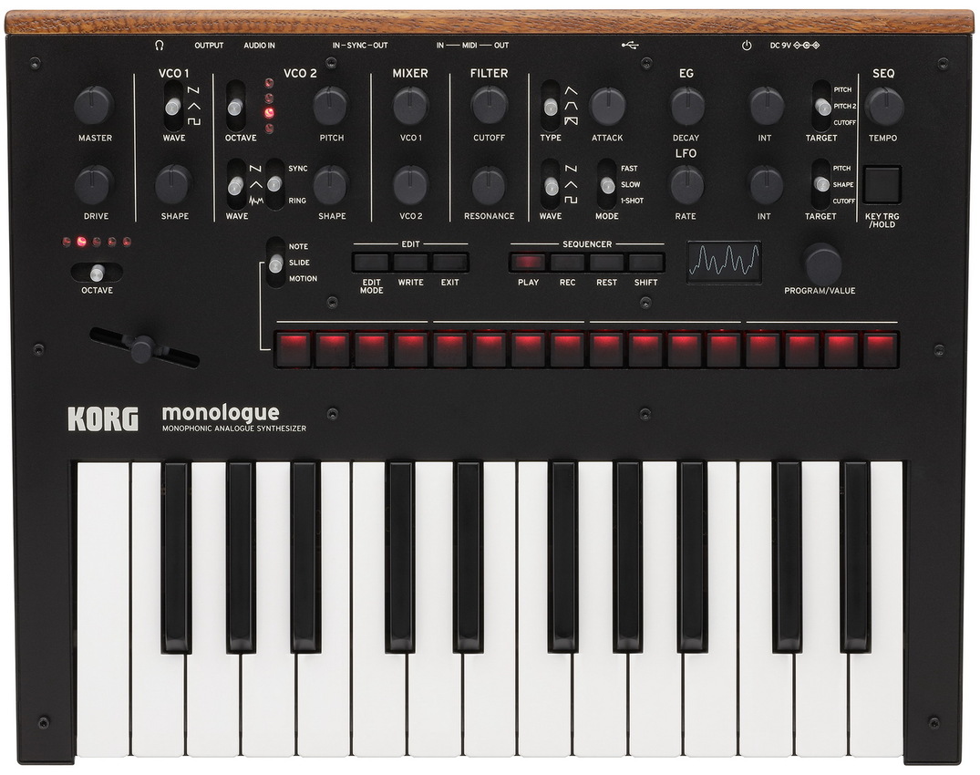 KORG MONOLOGUE Black Czarny bk KORG MONOLOGUE Black Czarny bk
