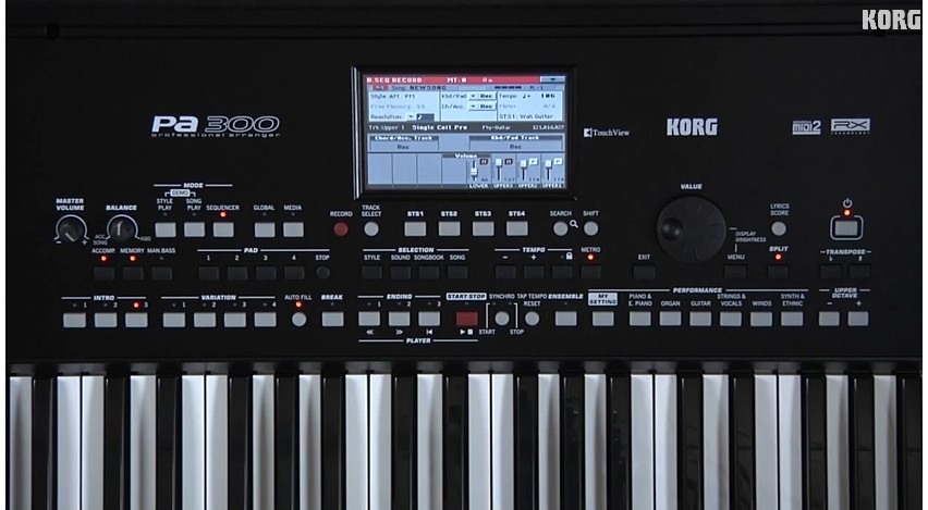 KORG PA300 PL - profesjonalny aranżer PA-300, PA 300 PL1 KORG PA300 PL - profesjonalny aranżer PA-300, PA 300 PL1