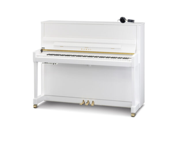 Kawai K-300 ATX4 WHP — Pianino akustyczne z hybrydowym systemem AnyTime X4