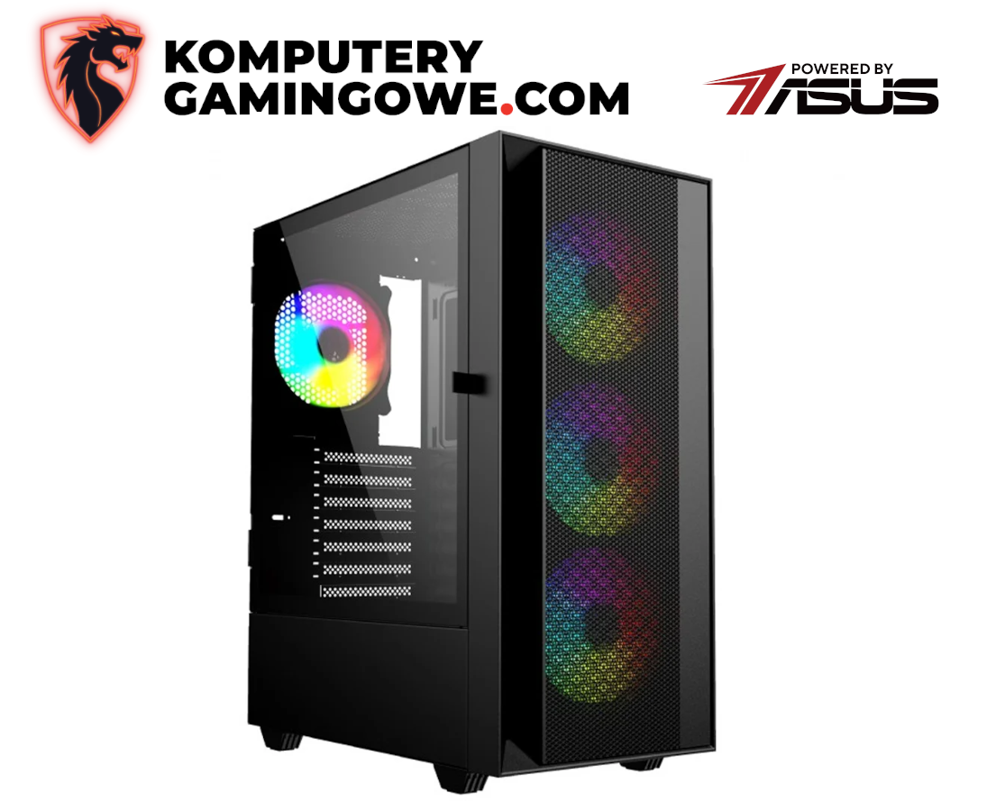 Komputer Gamingowy Ryzen 7 7800x3D/32GB RAM/1000GB SSD/RTX 5070 Win 11 Powered by ASUS Komputer Gamingowy Ryzen 7 7800x3D/32GB RAM/1000GB SSD/RTX 5070 Win 11 Powered by ASUS