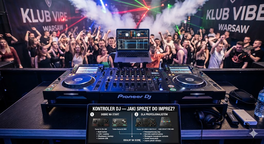 Kontroler DJ — jaki sprzęt DJ wybrać do imprez?
