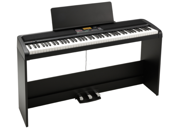Korg XE20 SP - pianino cyfrowe z aranżerem + statyw + pedały