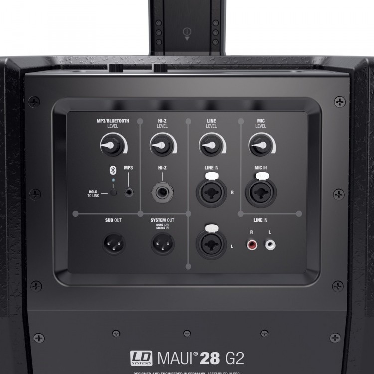 LD Systems MAUI 28 G2 - system nagłośnieniowy8 LD Systems MAUI 28 G2 - system nagłośnieniowy8