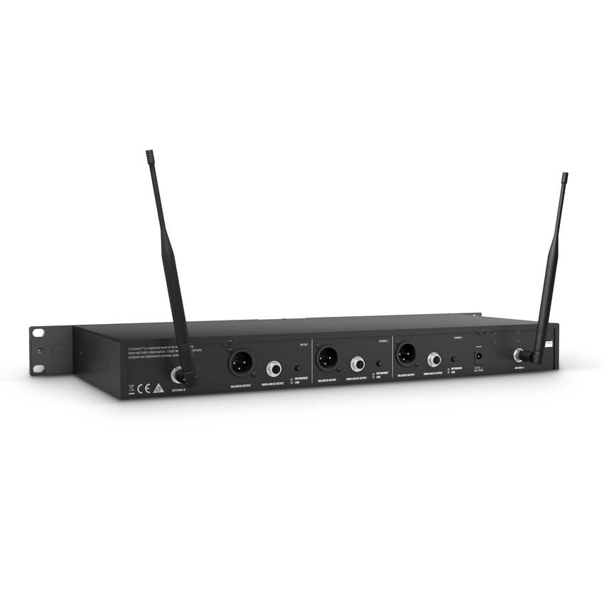 LD Systems U518 BPH 2 - Bezprzewodowy system mikrofonowy z nadajnikiem Bodypack x 2 i zestawem nagłownym x 21 LD Systems U518 BPH 2 - Bezprzewodowy system mikrofonowy z nadajnikiem Bodypack x 2 i zestawem nagłownym x 21
