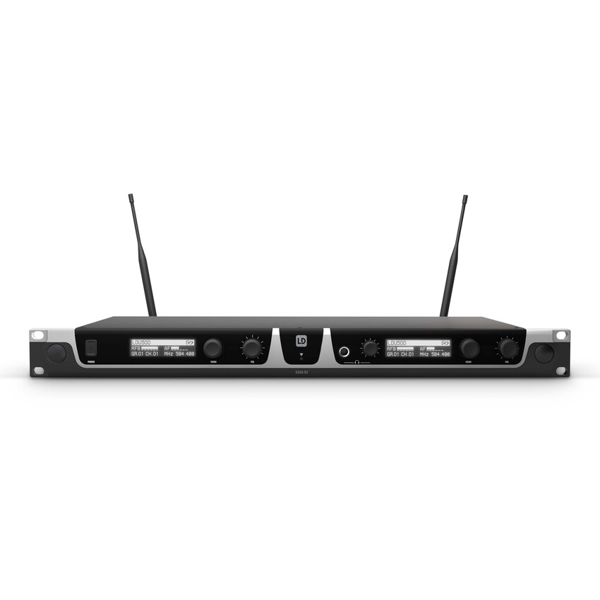 LD Systems U518 BPH 2 - Bezprzewodowy system mikrofonowy z nadajnikiem Bodypack x 2 i zestawem nagłownym x 22 LD Systems U518 BPH 2 - Bezprzewodowy system mikrofonowy z nadajnikiem Bodypack x 2 i zestawem nagłownym x 22