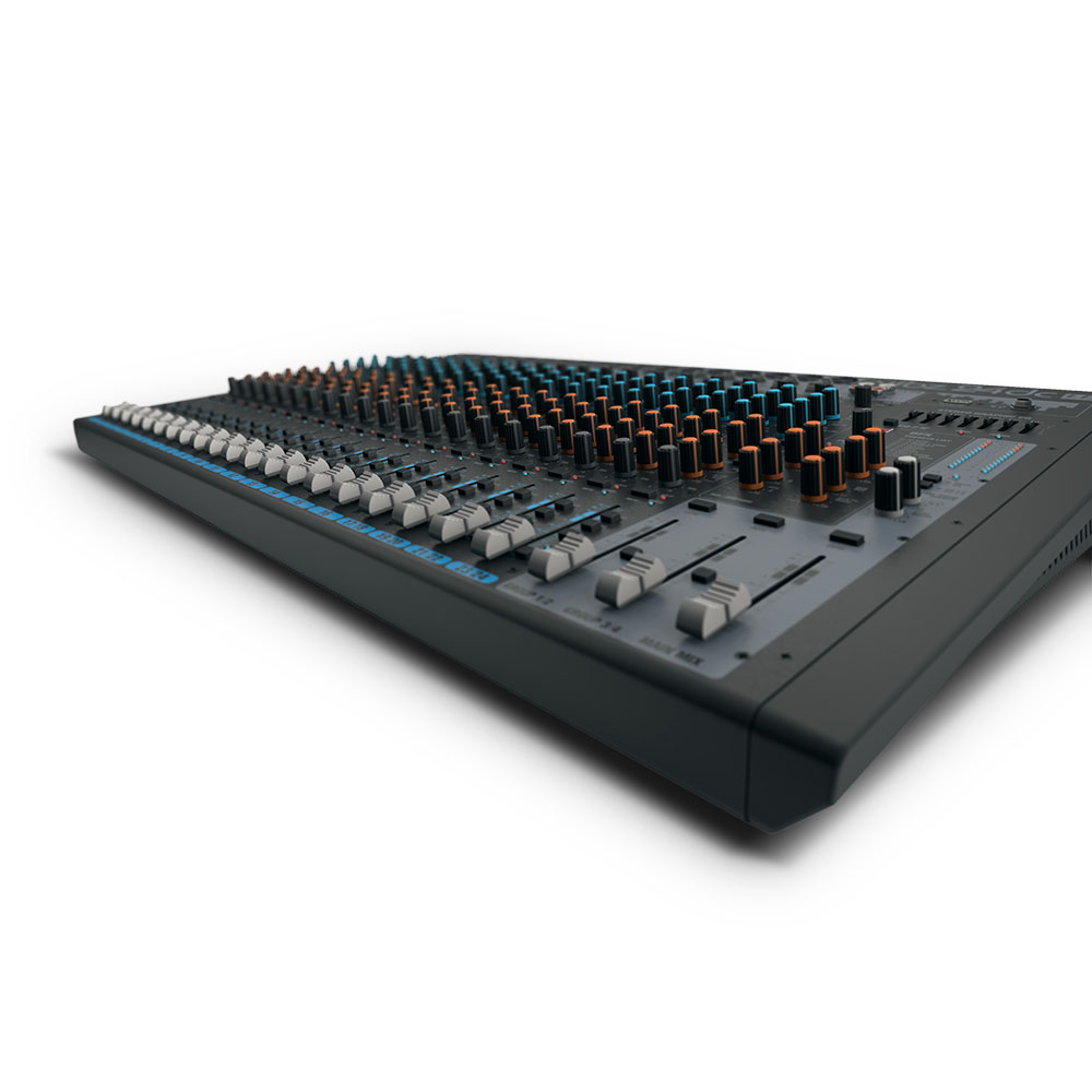 LD Systems VIBZ 24 DC - 24-kanałowy mikser z DFX i kompresorem7 LD Systems VIBZ 24 DC - 24-kanałowy mikser z DFX i kompresorem7