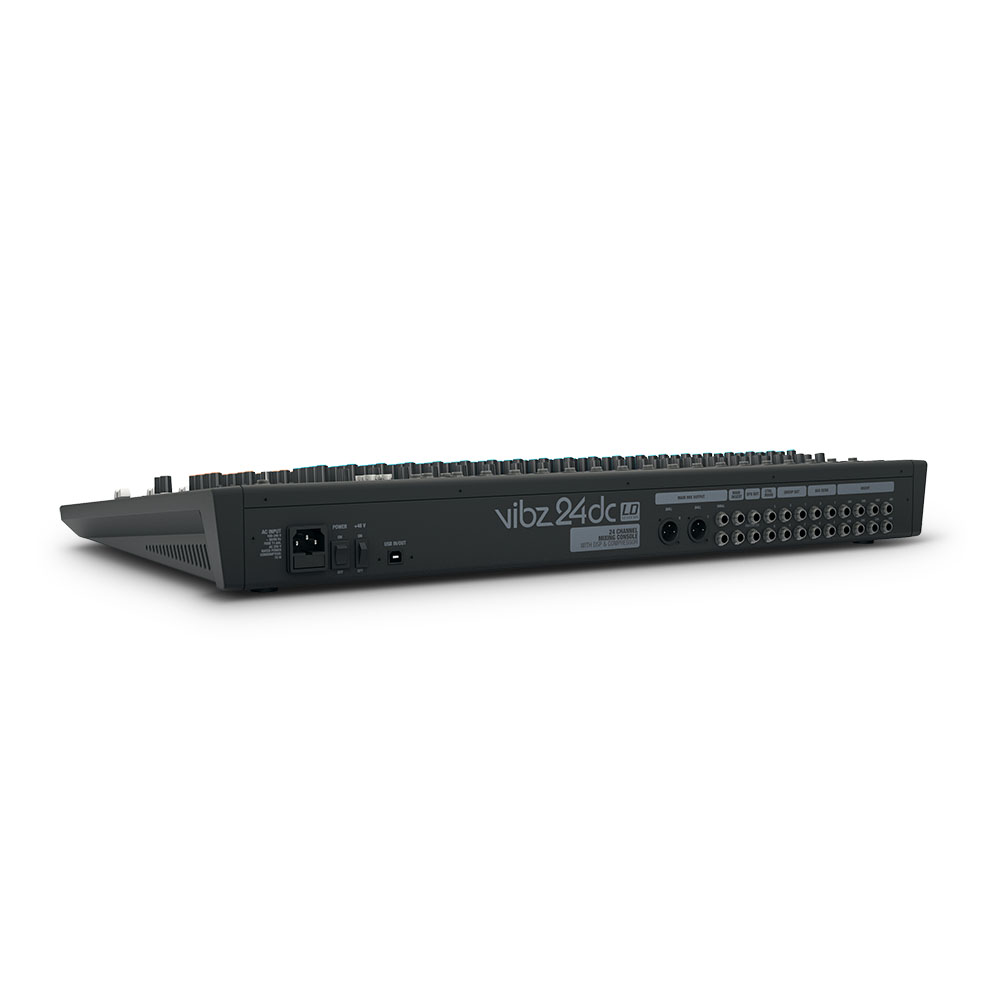 LD Systems VIBZ 24 DC - 24-kanałowy mikser z DFX i kompresorem2 LD Systems VIBZ 24 DC - 24-kanałowy mikser z DFX i kompresorem2