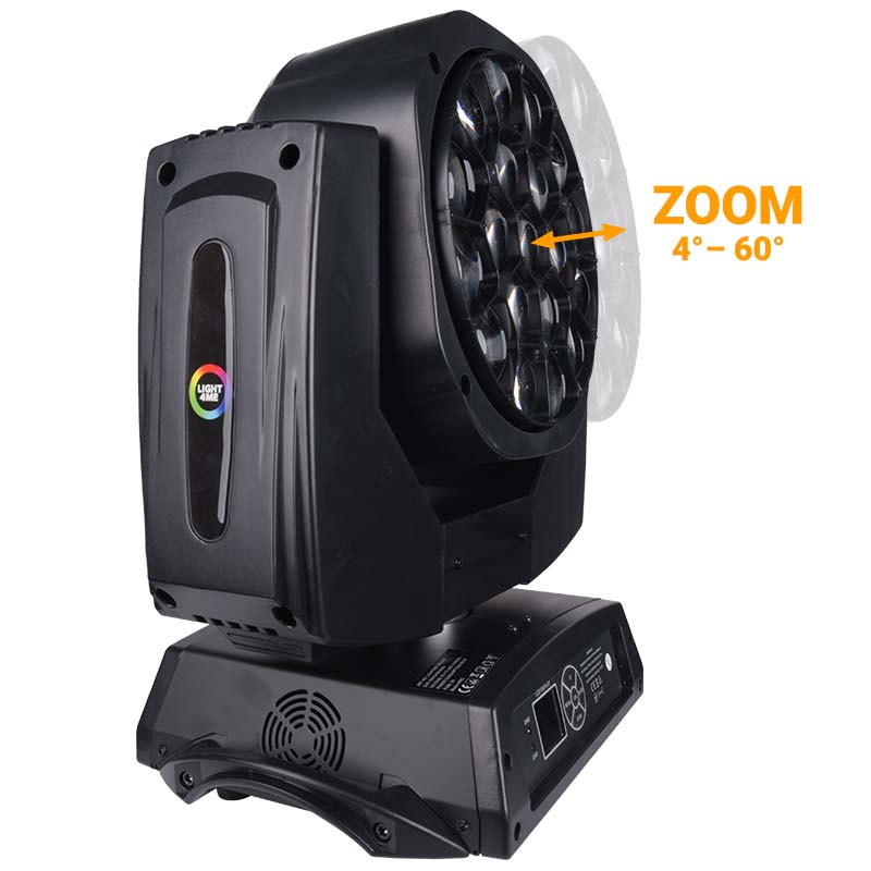 LIGHT4ME GALAXY głowica ruchoma LED wash zoom FX4 LIGHT4ME GALAXY głowica ruchoma LED wash zoom FX4