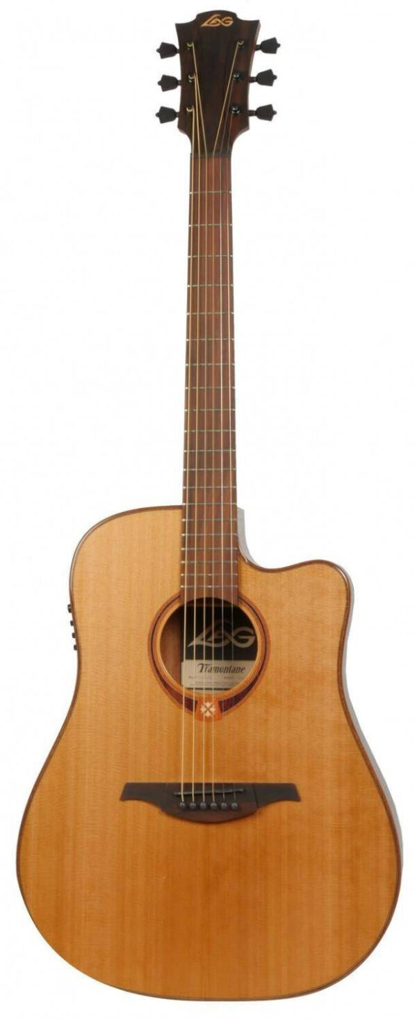 Lag T118DCE - gitara elektro - akustyczna