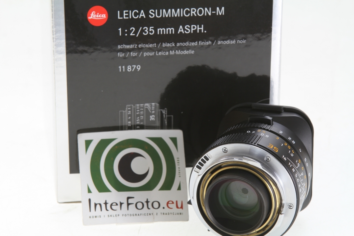 Leica 35/2 Summicron-M Asph Czarny2 Leica 35/2 Summicron-M Asph Czarny2