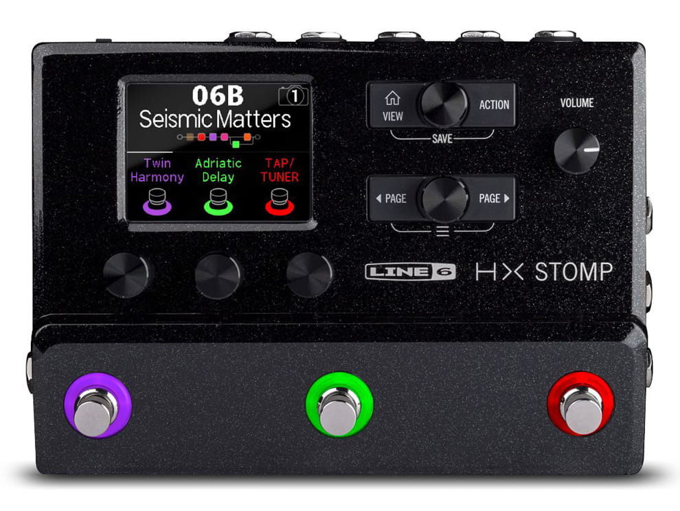 Line 6 HX Stomp II – multiefekt gitarowy Line 6 HX Stomp II – multiefekt gitarowy